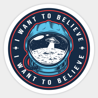 I Want to Believe Sticker